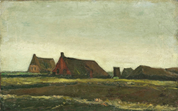  文森特·威廉·梵高  Vincent Willen Van Gogh ——小屋